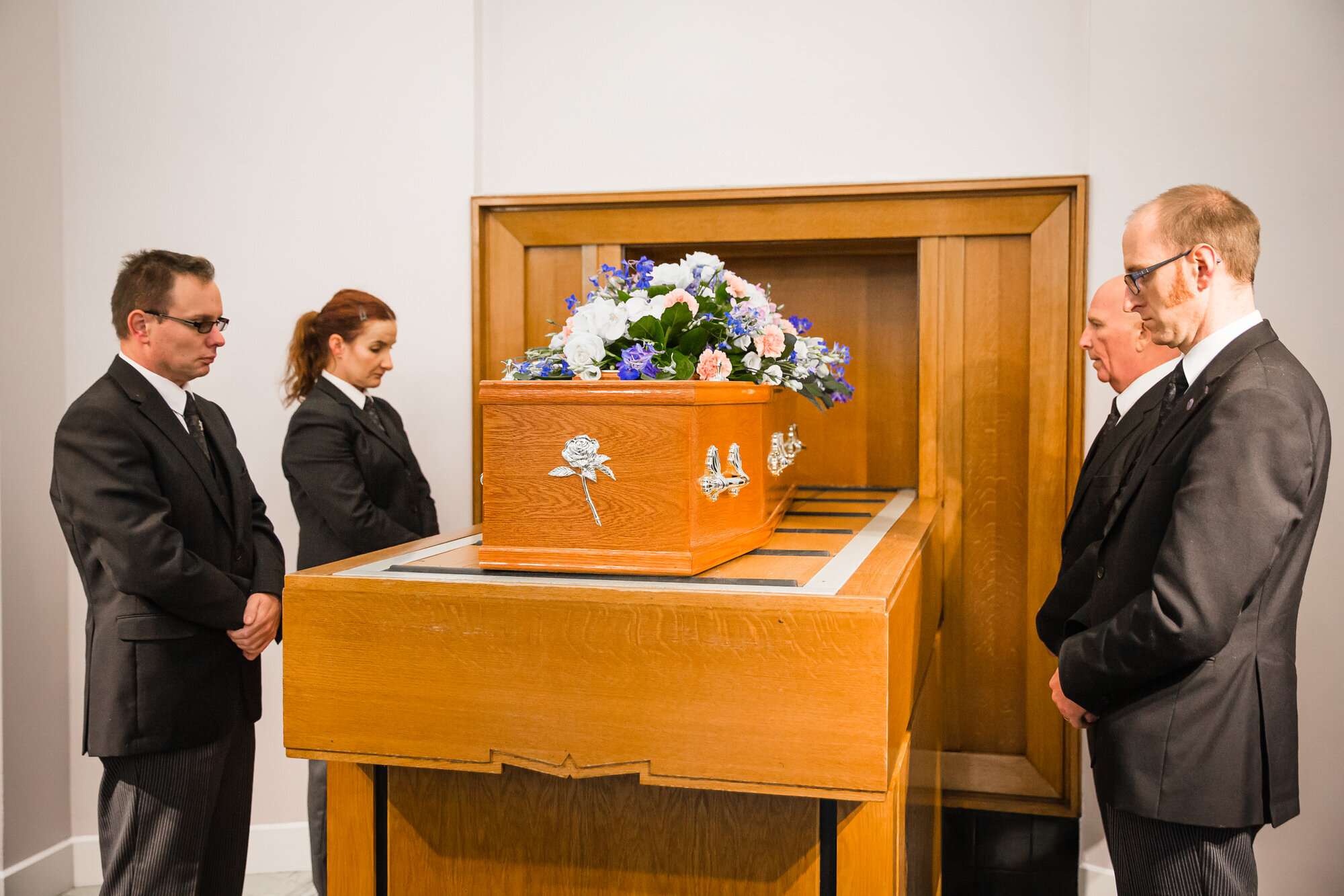 Funeral Photography at Chilterns Crematorium with Heritage & Son