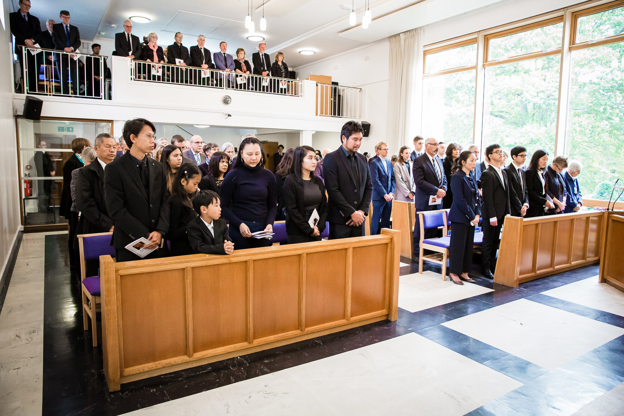 Funeral Photography at Chilterns Crematorium with Heritage & Son