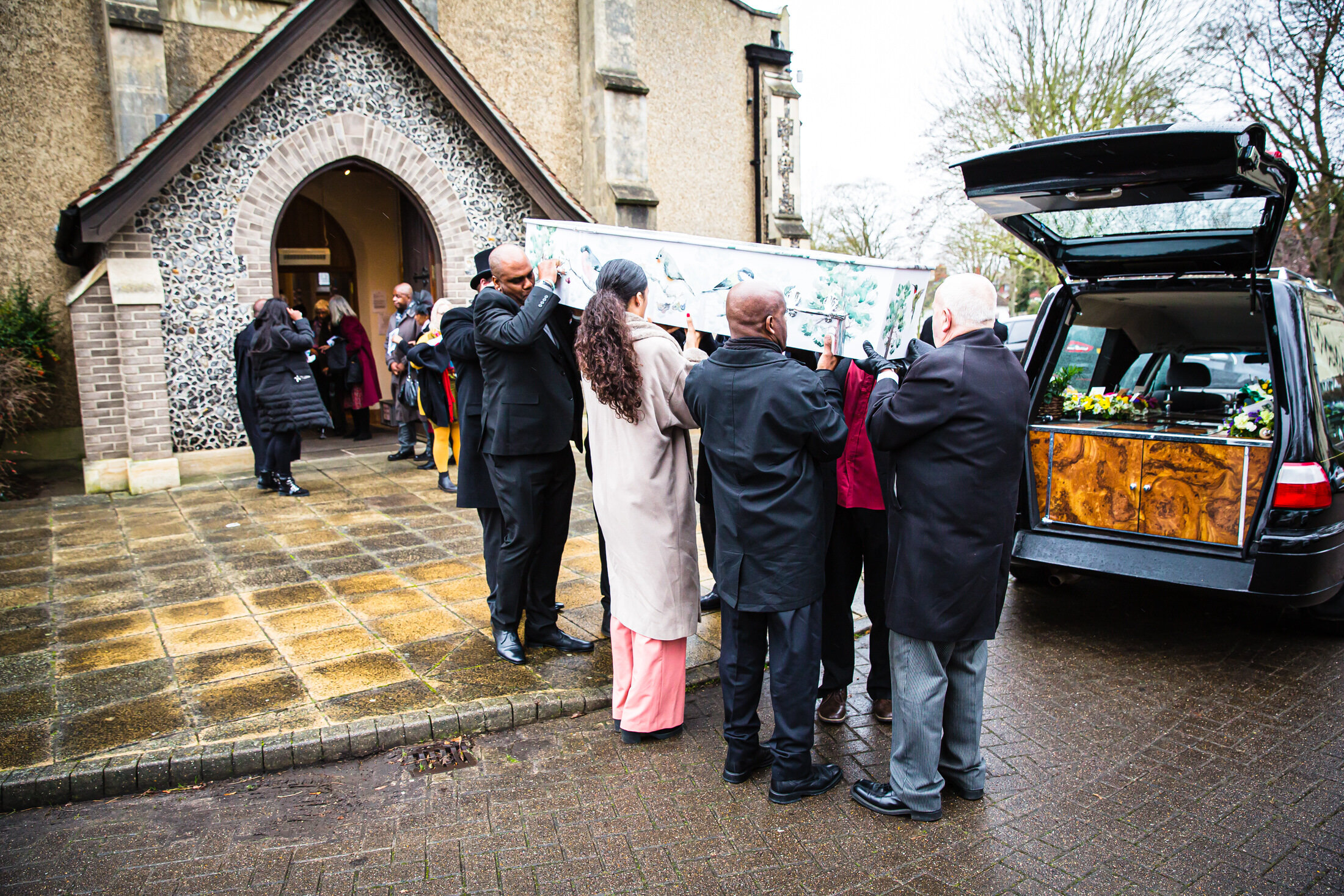 ICKNIELD WAY CEMETERY, Hertfordshire Funeral Photographer