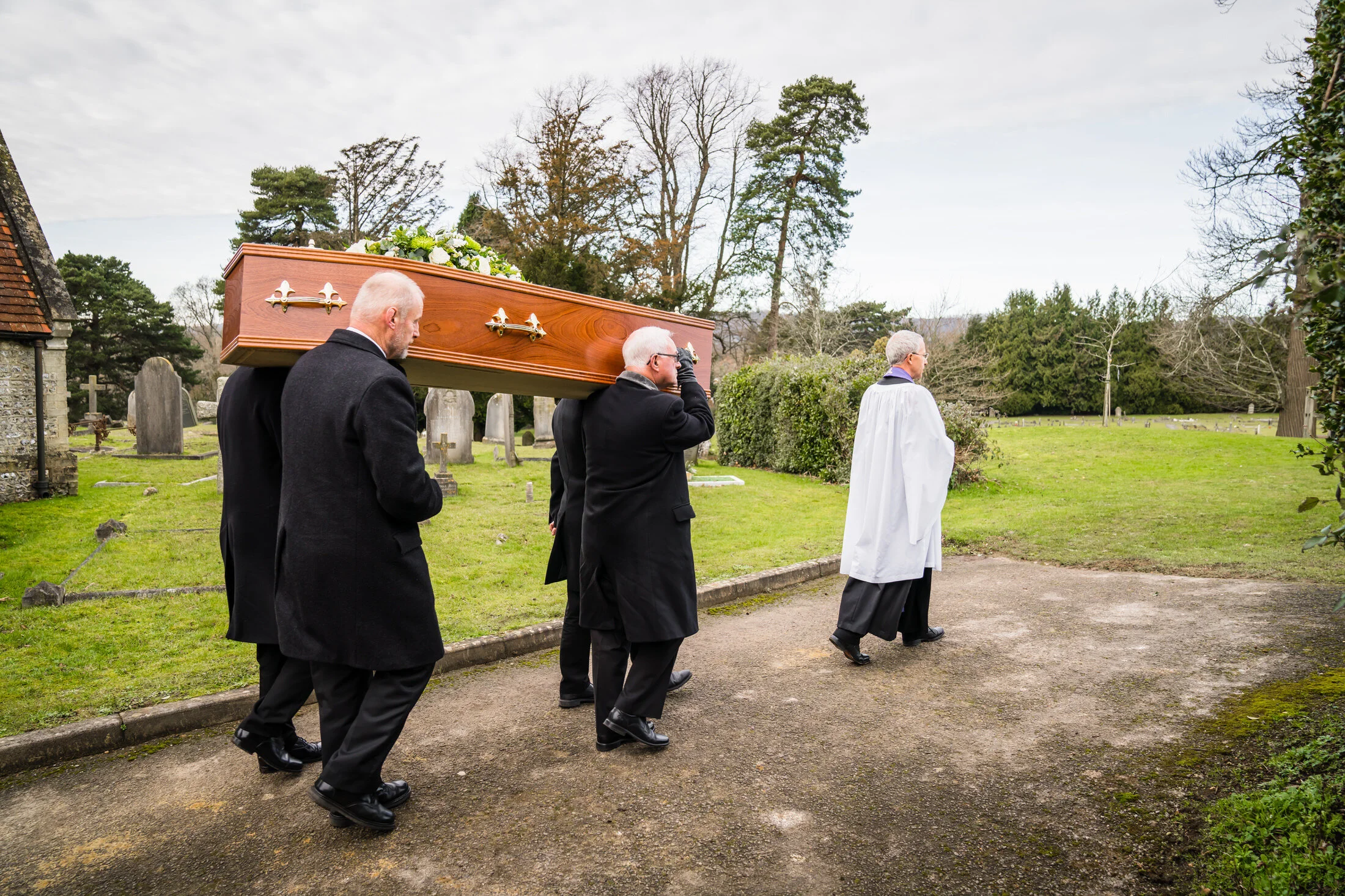 Hampshire Funeral Photographer Rams Hill Cemetery