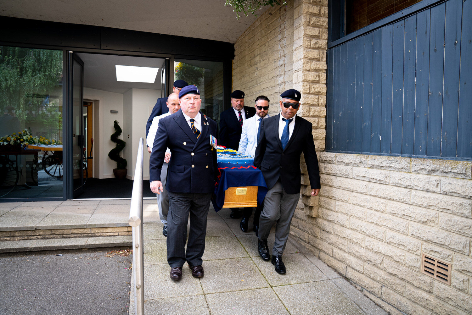 Yorkshire Funeral Photographer at Dewsbury Minster and Eric F Bo