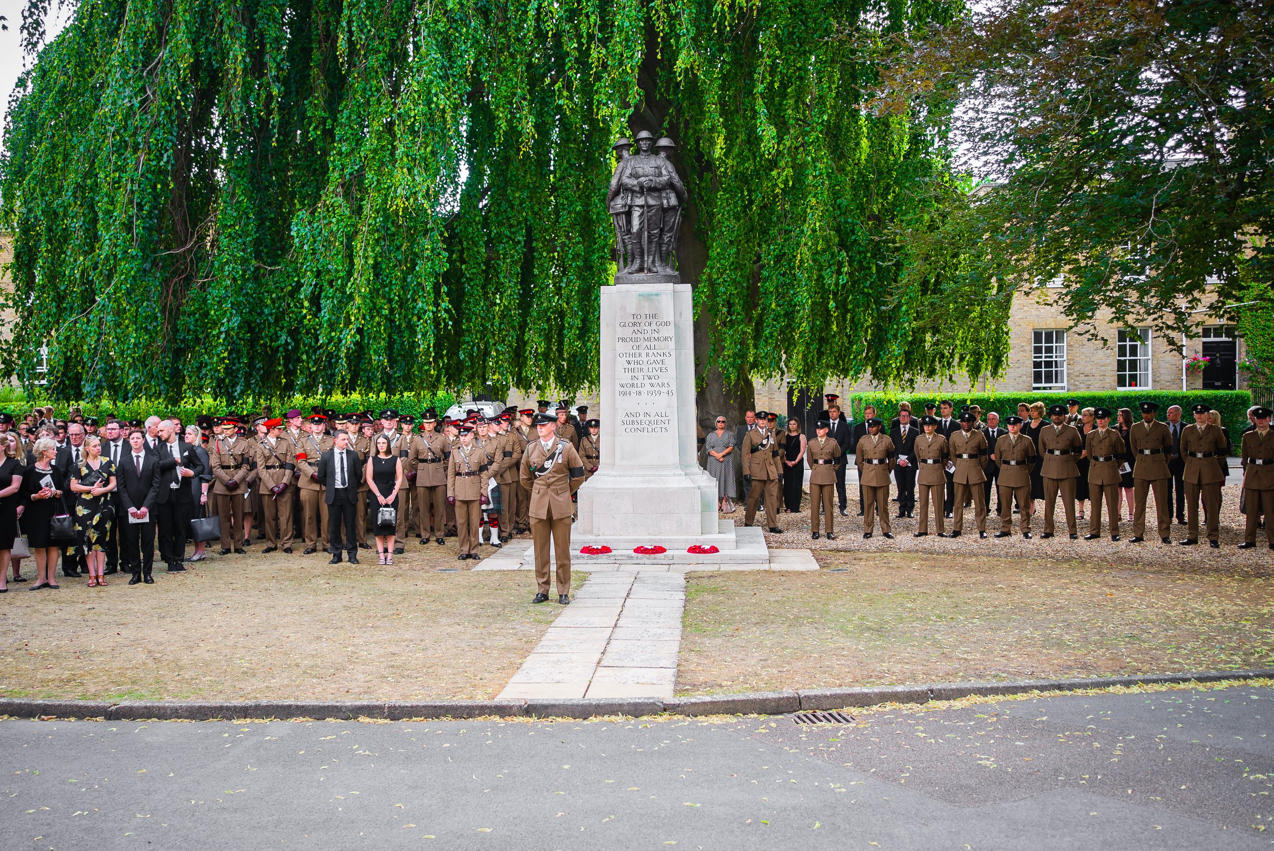 The Live Funeral Streaming of Second Lieutenant Max George