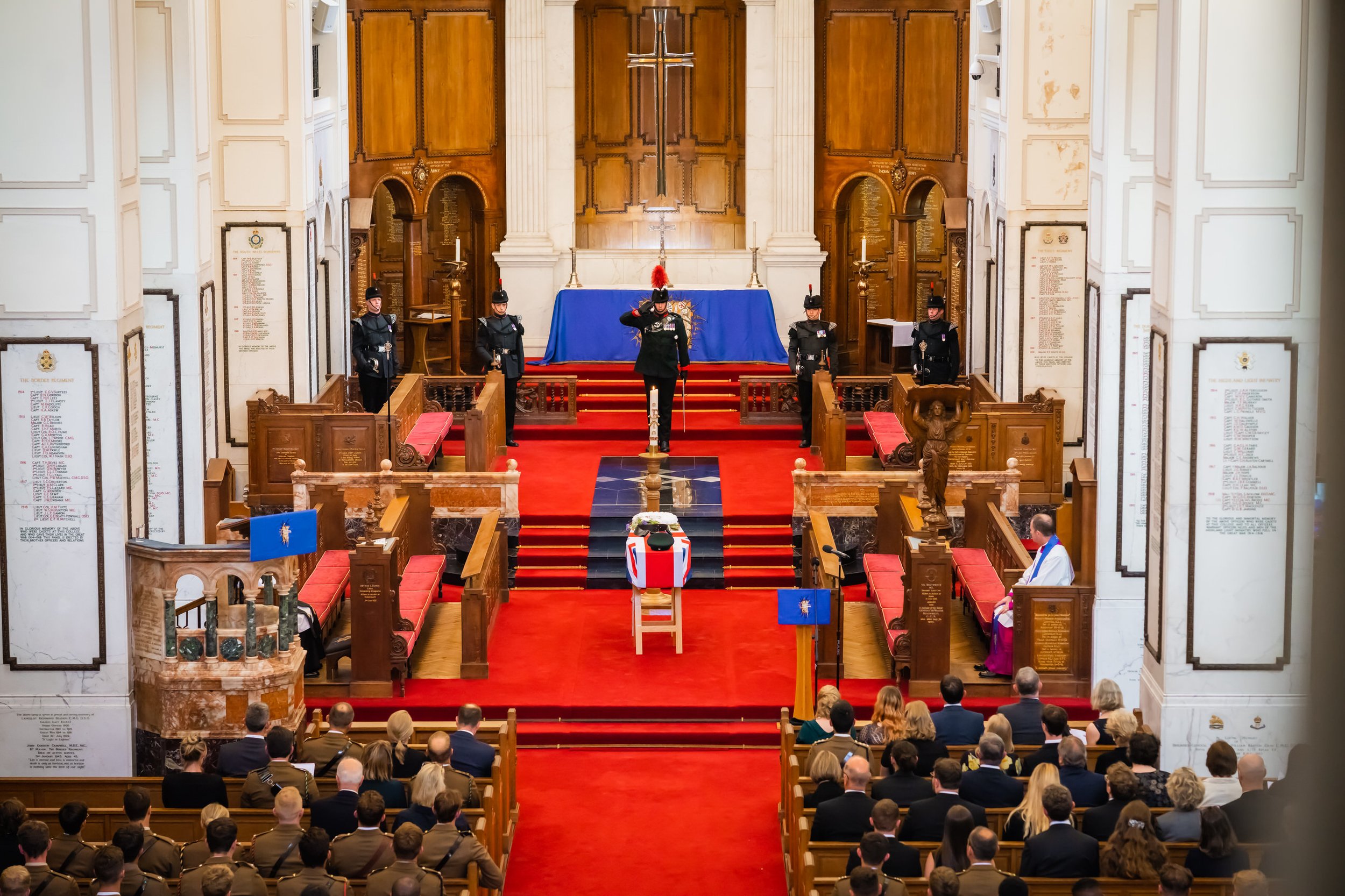 The Live Funeral Streaming of Second Lieutenant Max George