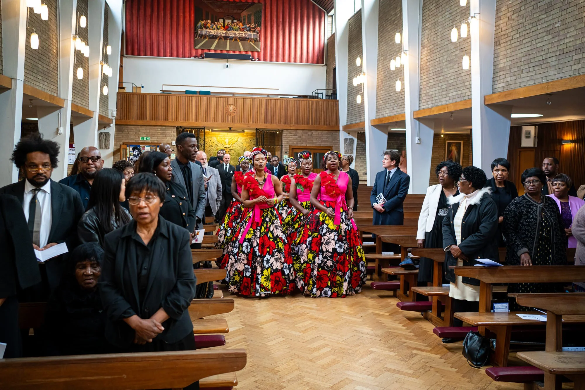 A Zimbabwean Funeral Live Streamed From The Church of the Holy Apostles, Pimlico