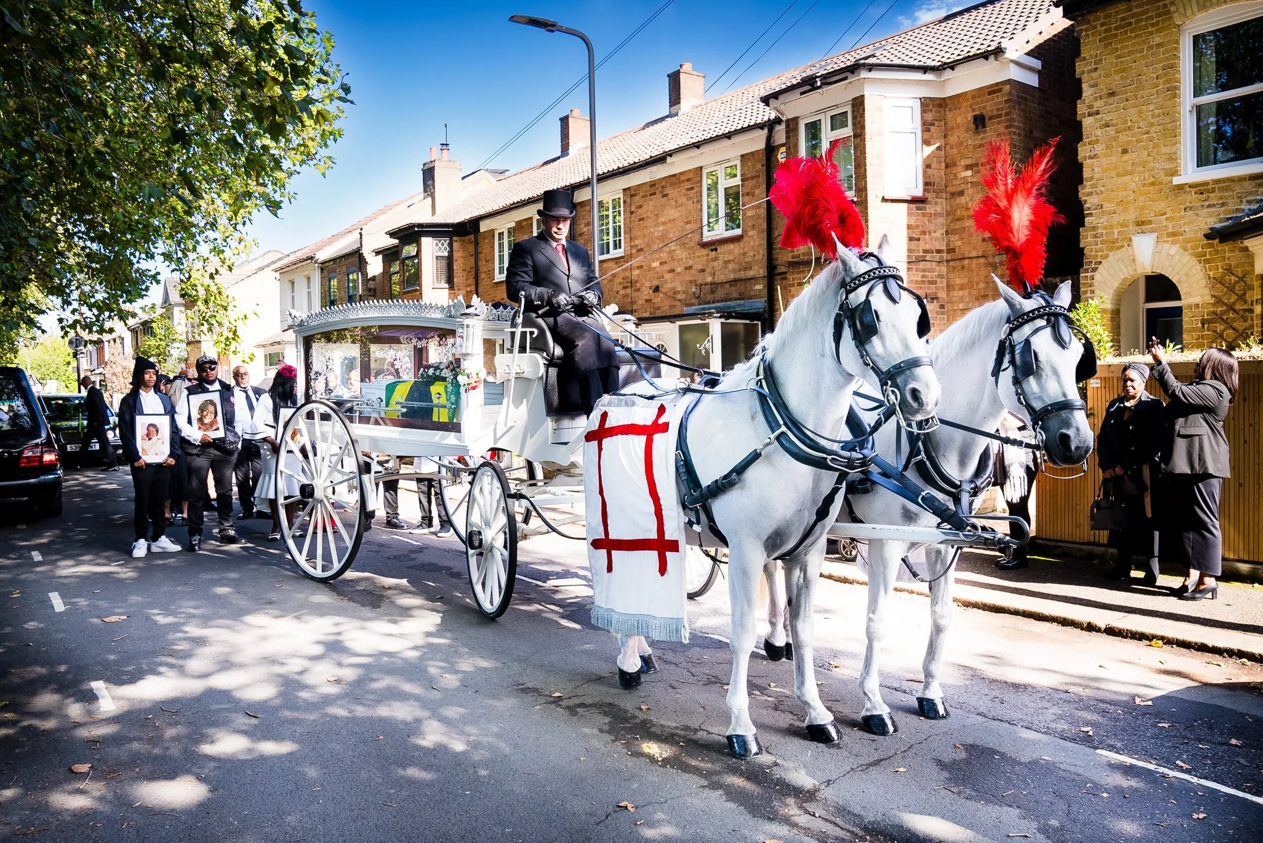 Jamaican Caribbean funeral live streaming at The Rock Church Walthamstow London with gospel music and cultural ceremony coverage