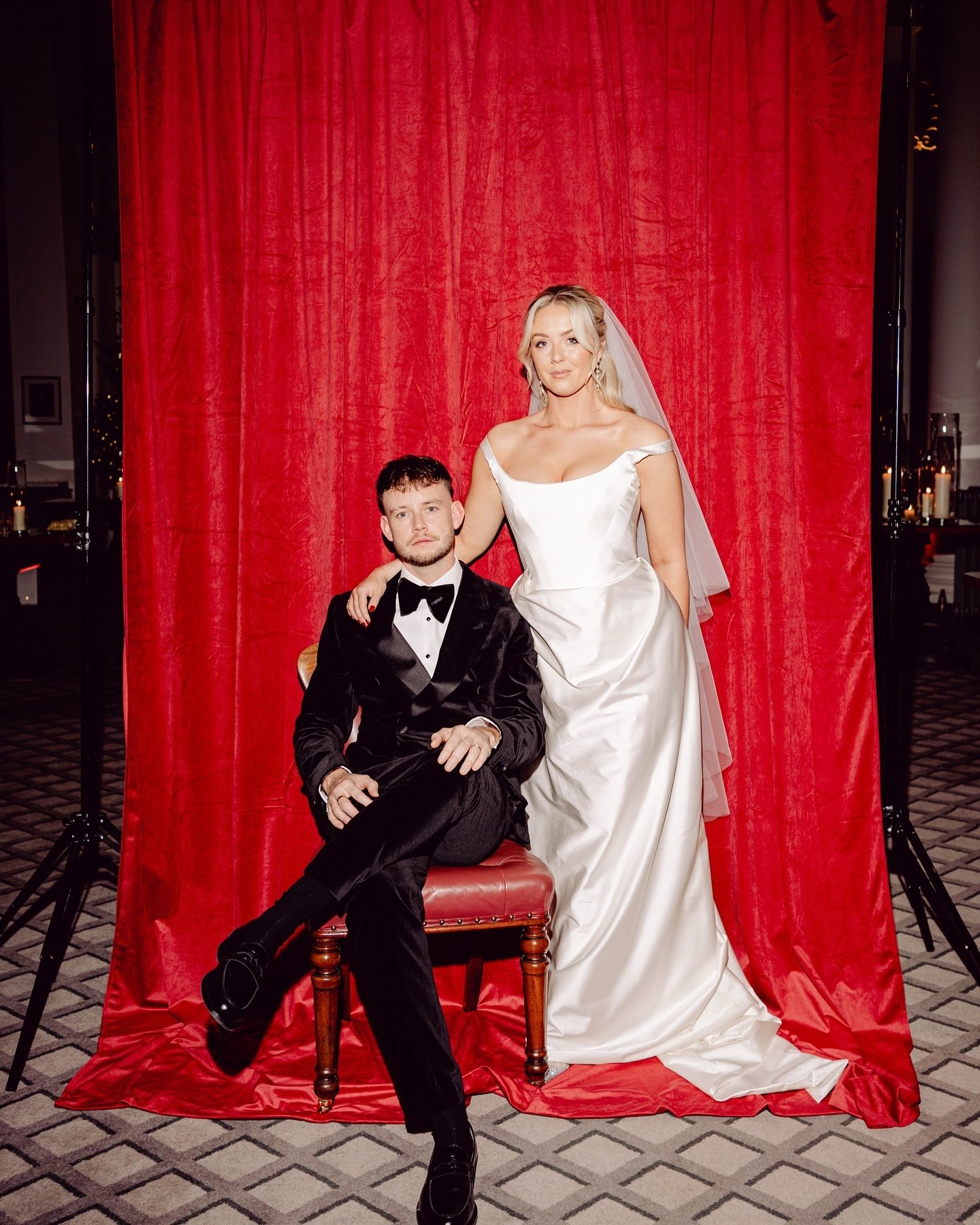 A spectacular, black tie wedding on New Year&rsquo;s Eve!

Ashley wearing @viviennewestwood paired with @jimmychoo and Alex in @giorgioarmani looked effortlessly classy as they celebrated their marriage in style at the iconic @thesignetlibrary, in th