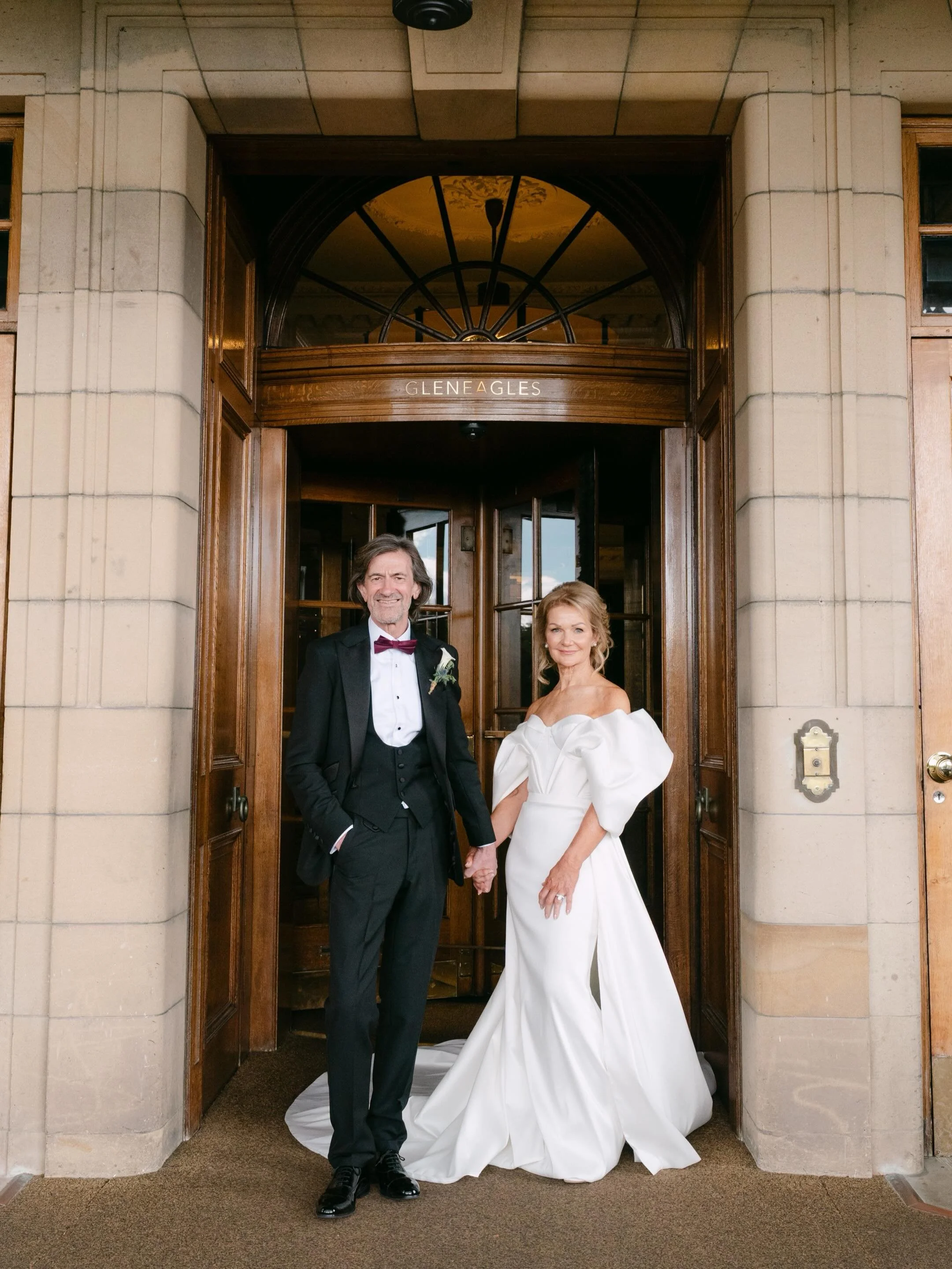 Huge congratulations to Lesley and Scott who recently got married at the @thegleneagleshotel.

With a love for rock &lsquo;n&rsquo; roll and in particular Chuck Berry, twisting all night on the dance floor, fueled by great champagne, Lesley and Scott