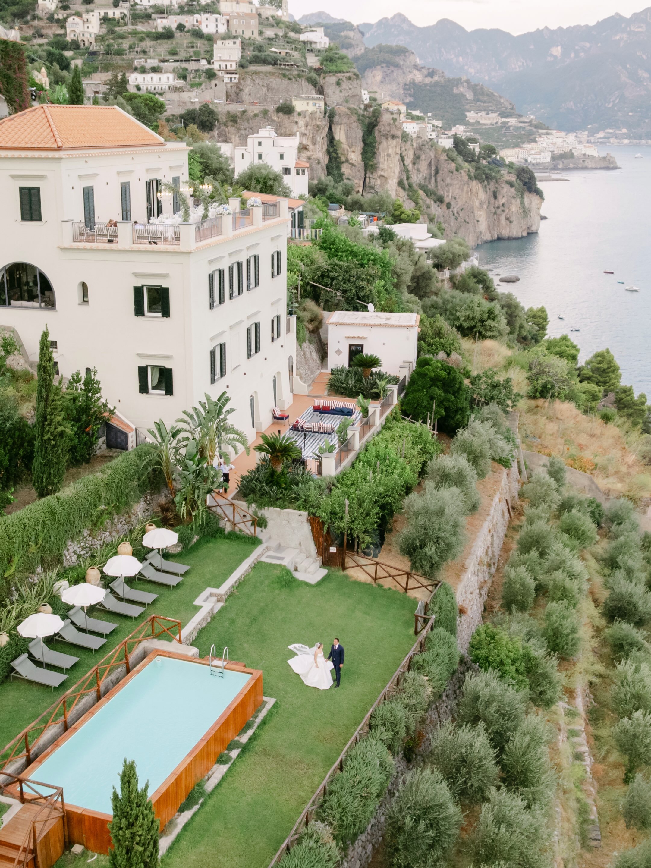 Introducing Alexandra and Eric, who had the most wonderful  wedding at Villa Vettica, on the Amalfi coast in Italy. It was such an honour to photograph another beautiful wedding in Italy, and so special to be a part of this magical intimate gathering