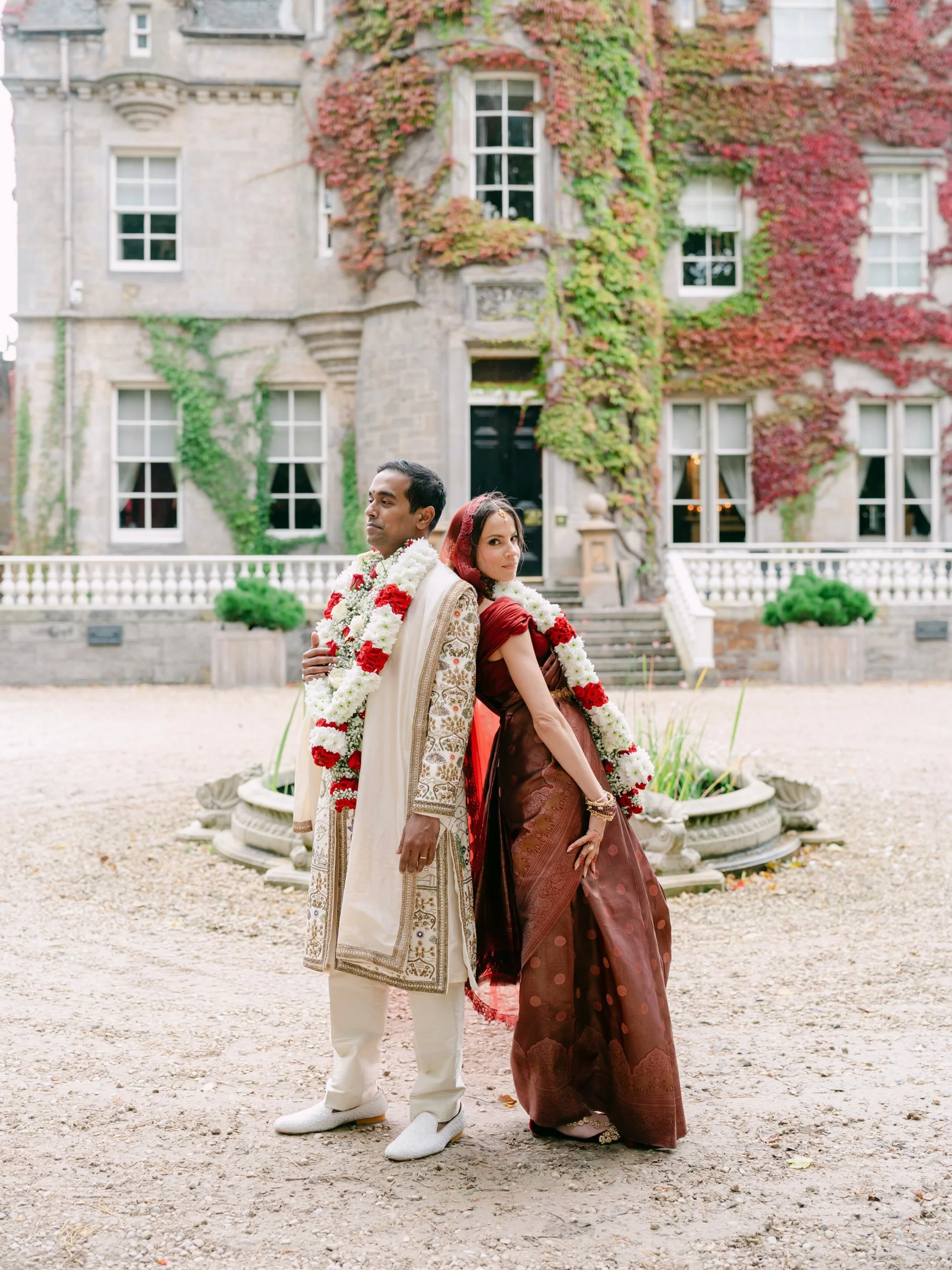 Sarah &amp; Prashanth flew over from New York City in the company of their loved ones, to get married at Carlowrie Castle in Edinburgh.

A day filled with so much love, colour, cultural traditions, and just the right amount of craziness!

Huge congra