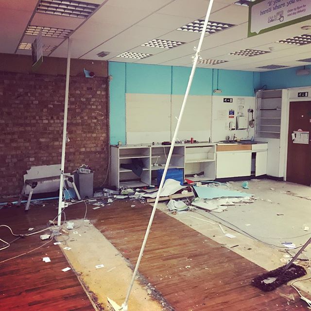 We&rsquo;re back at work after having a lovely Christmas break! We hope everyone had a wonderful Christmas! 🎅🏼❄️ Now back to work ripping out this Boots shop! 😊
.
.
.
.
.
#ripout #boots #christmas #carpentry #carpentrylife #carpenter #hertfordshir