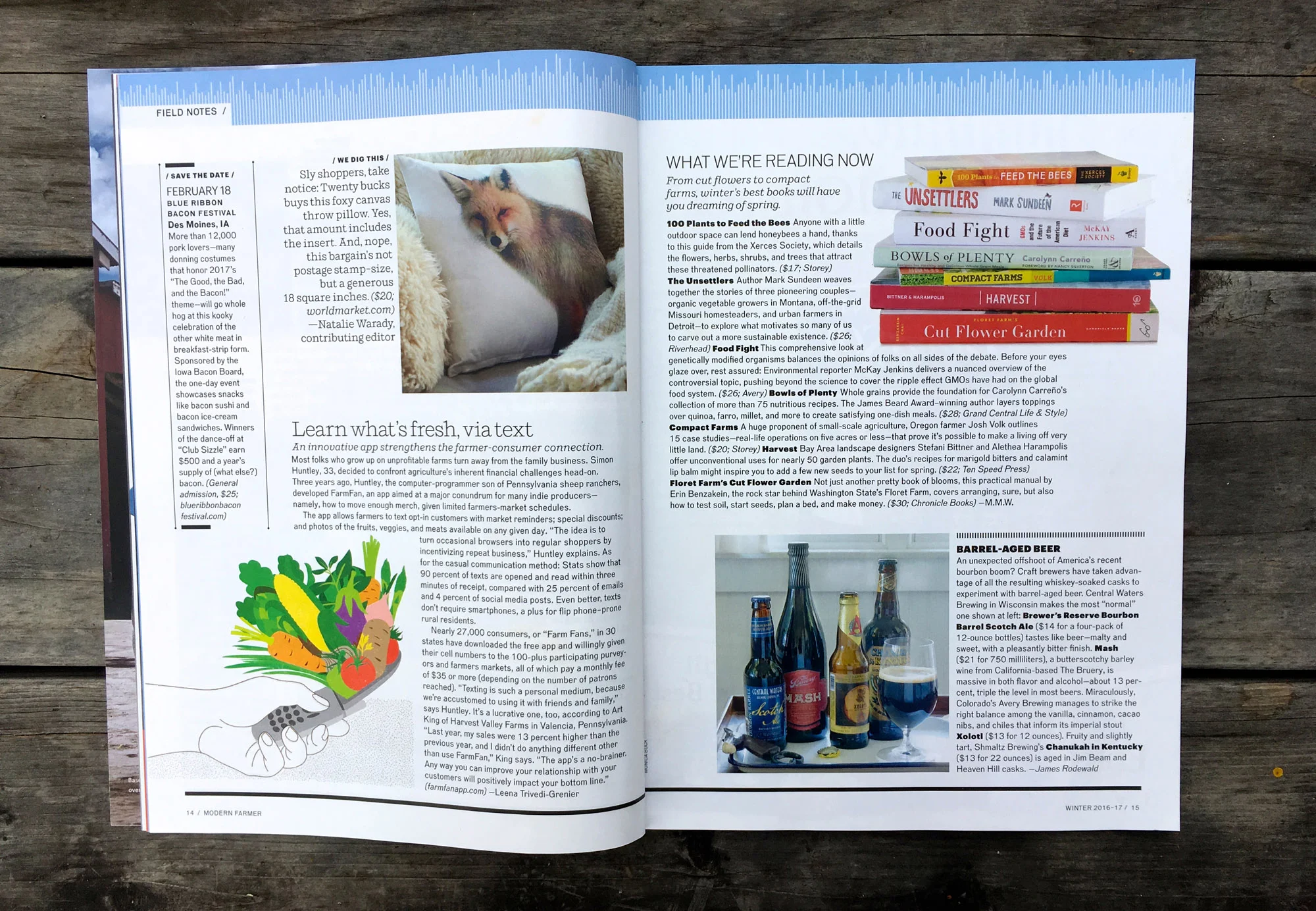 Modern Farmer's latest reading list features Stefani and Alethea's new book out this February