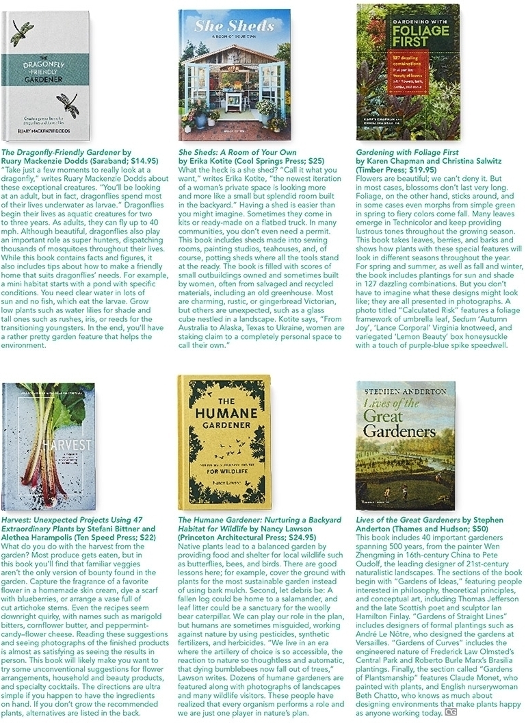 Harvest celebrated as an unconventional guide to the garden in Country Garden Magazine's summer issue