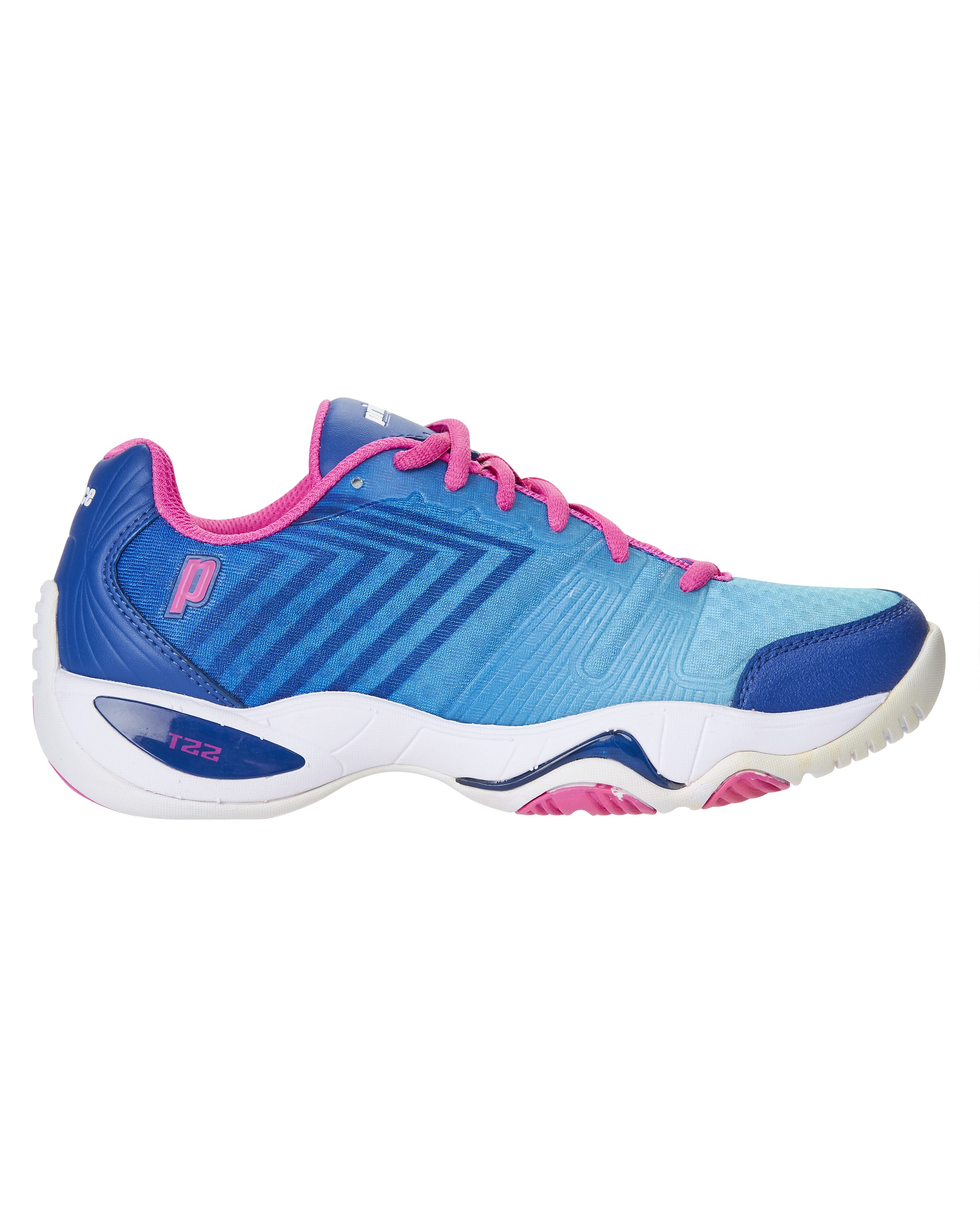 Prince T22 Lite Ocean/White/Pink Womens Shoes 
