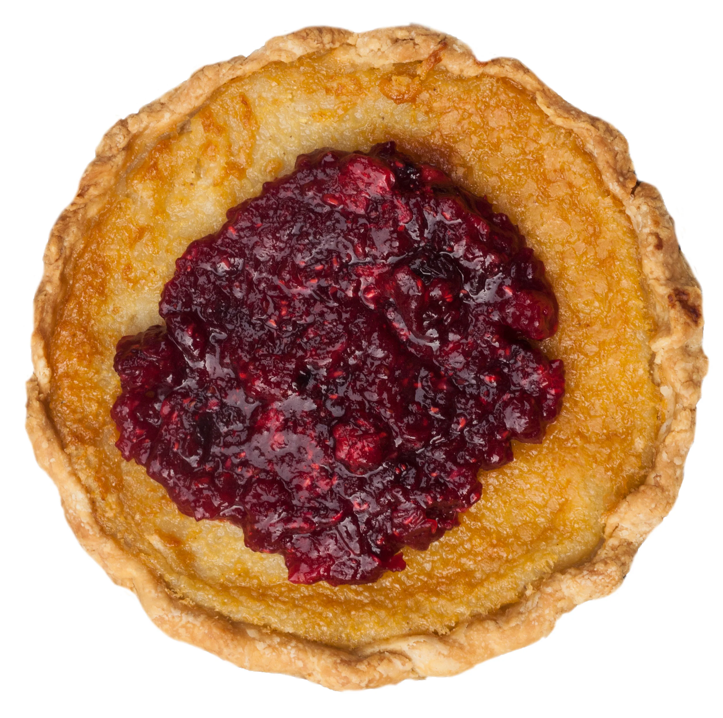 fall cranraspberry chess pie