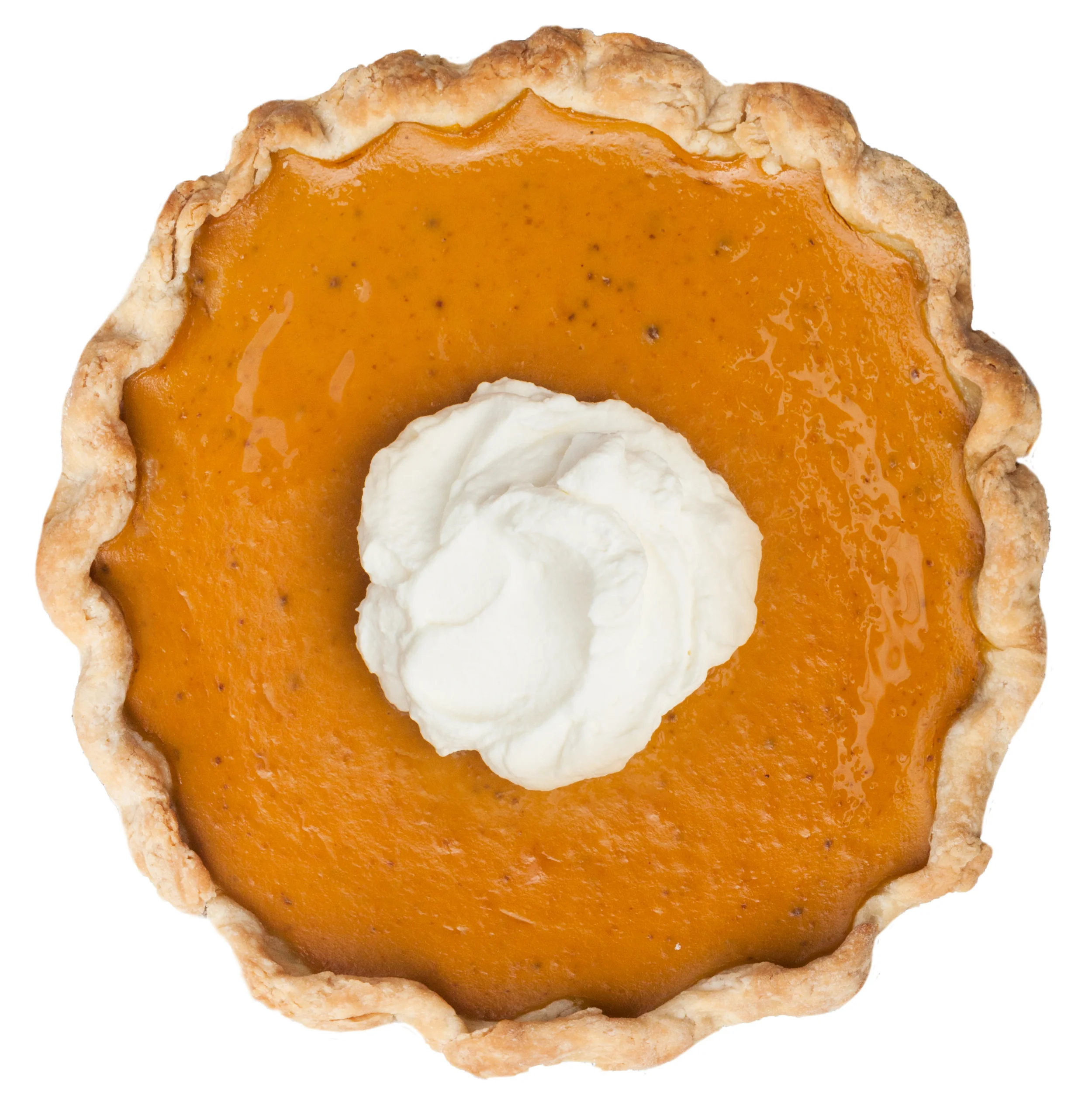fall brandied pumpkin pie