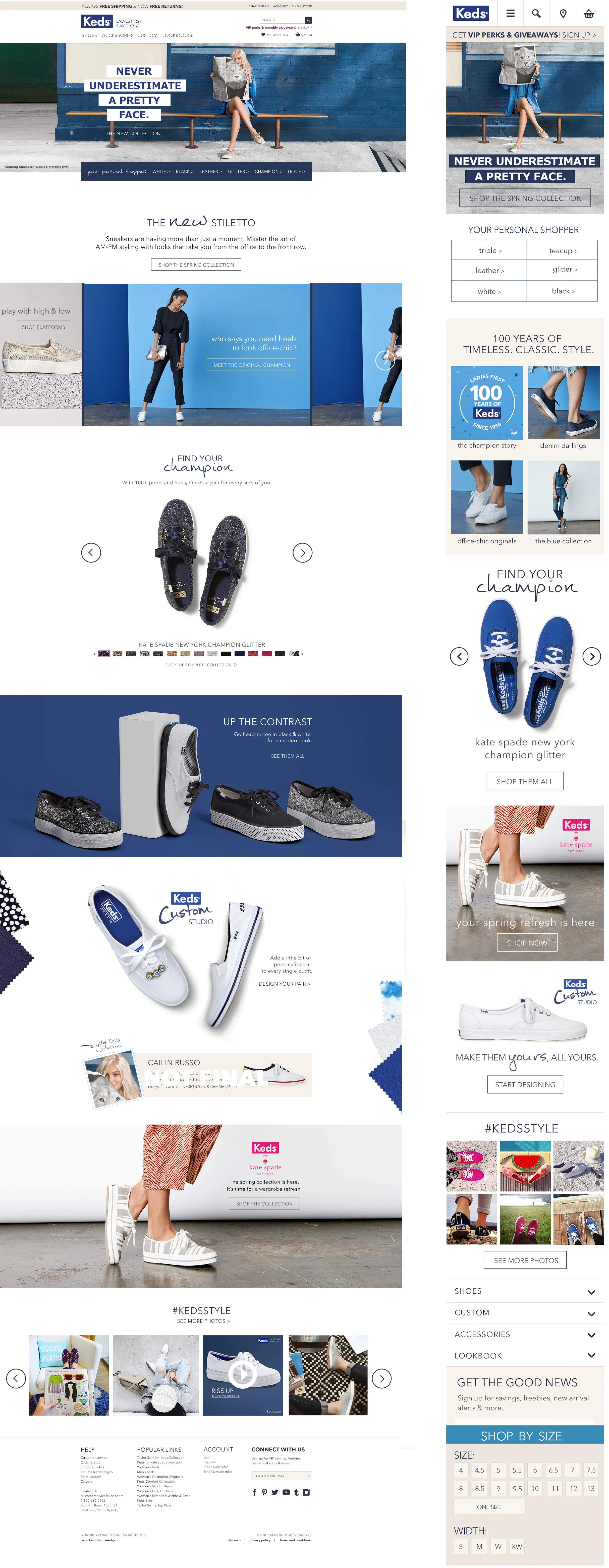 Keds Spring 2016 Homepage 