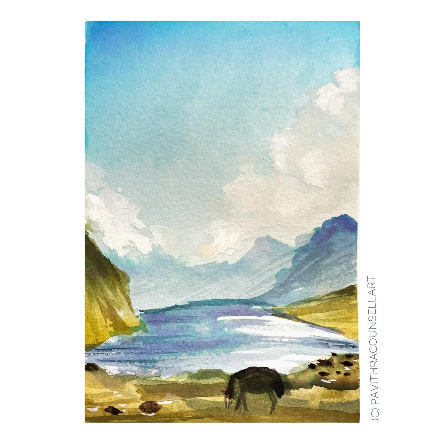 I&rsquo;ve been in a bit of an art block lately&hellip;this #paintyourstyle2024 challenge always helps! 

Entry for #paintyourstyle2023 challenge. 

Paints: @theoceanpaper  and @drphmartins
Paper: @etchrlab the perfect sketchbook 
Brushes: @princeton