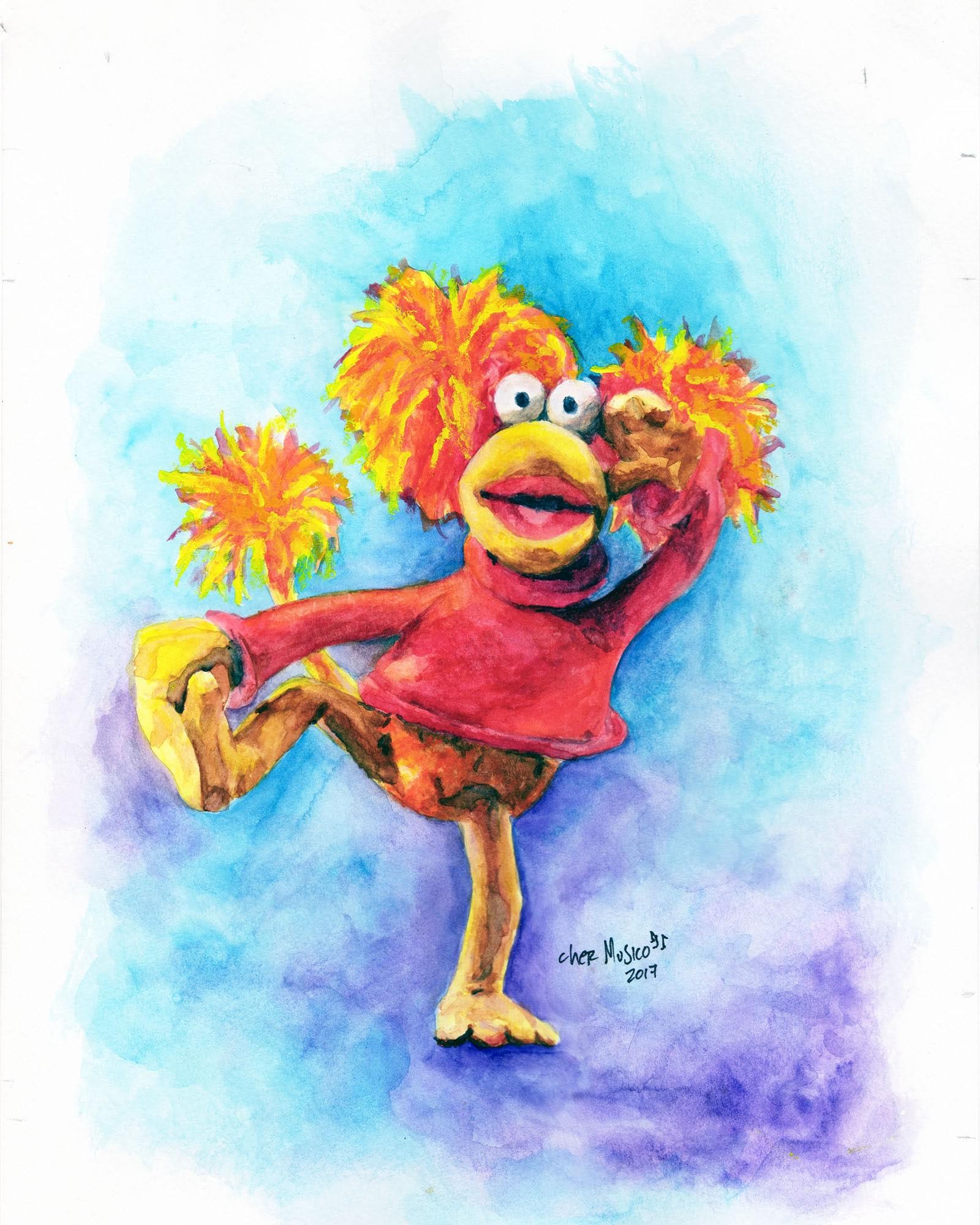 Fraggle_Red_v4_11x14.jpg
