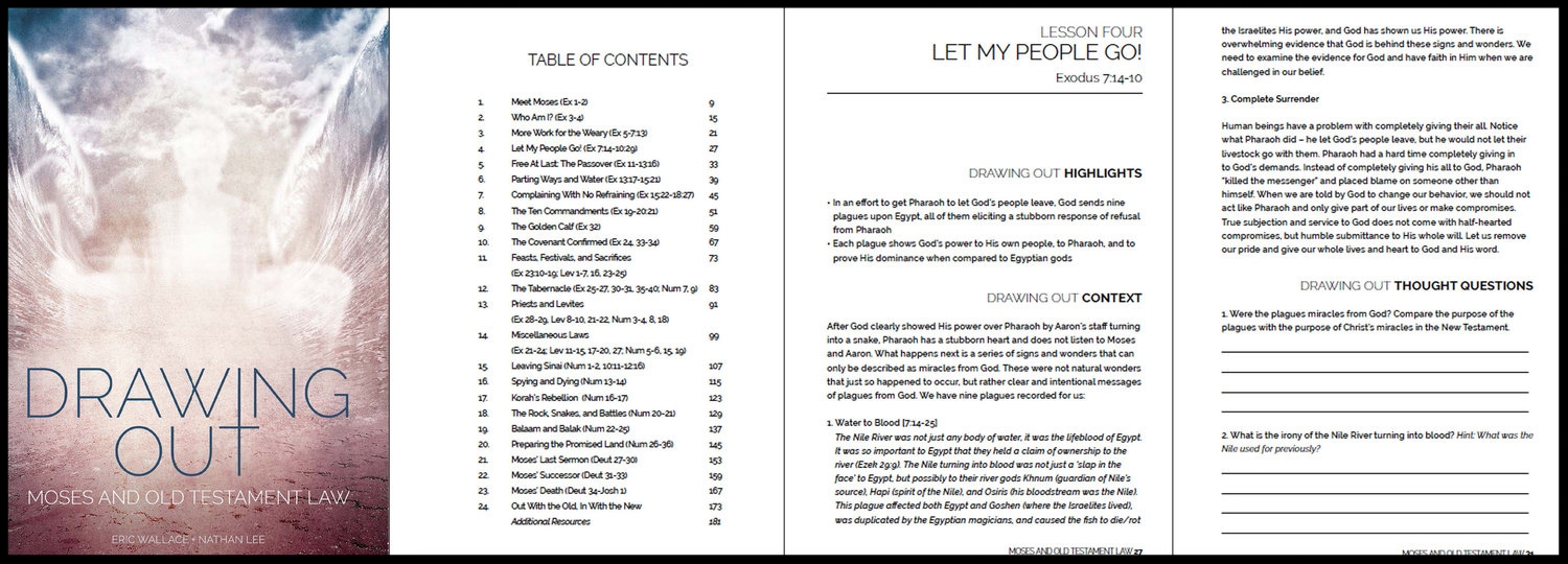 Drawing Out: Moses and Old Testament Law (Layout and Content)