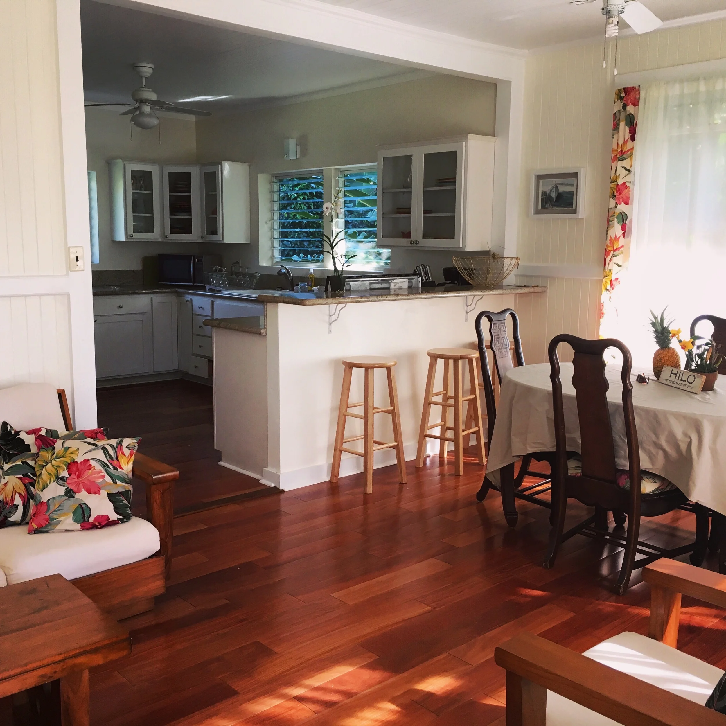 the living space