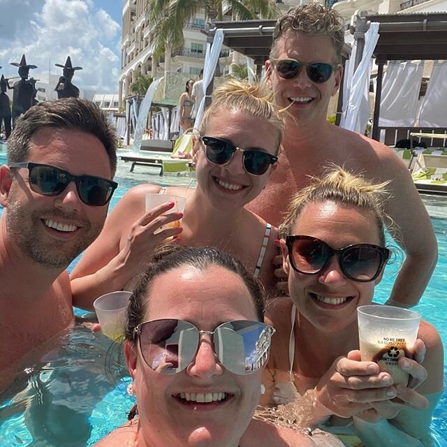 Soaking up the last day of fun and sun with this cool crew.