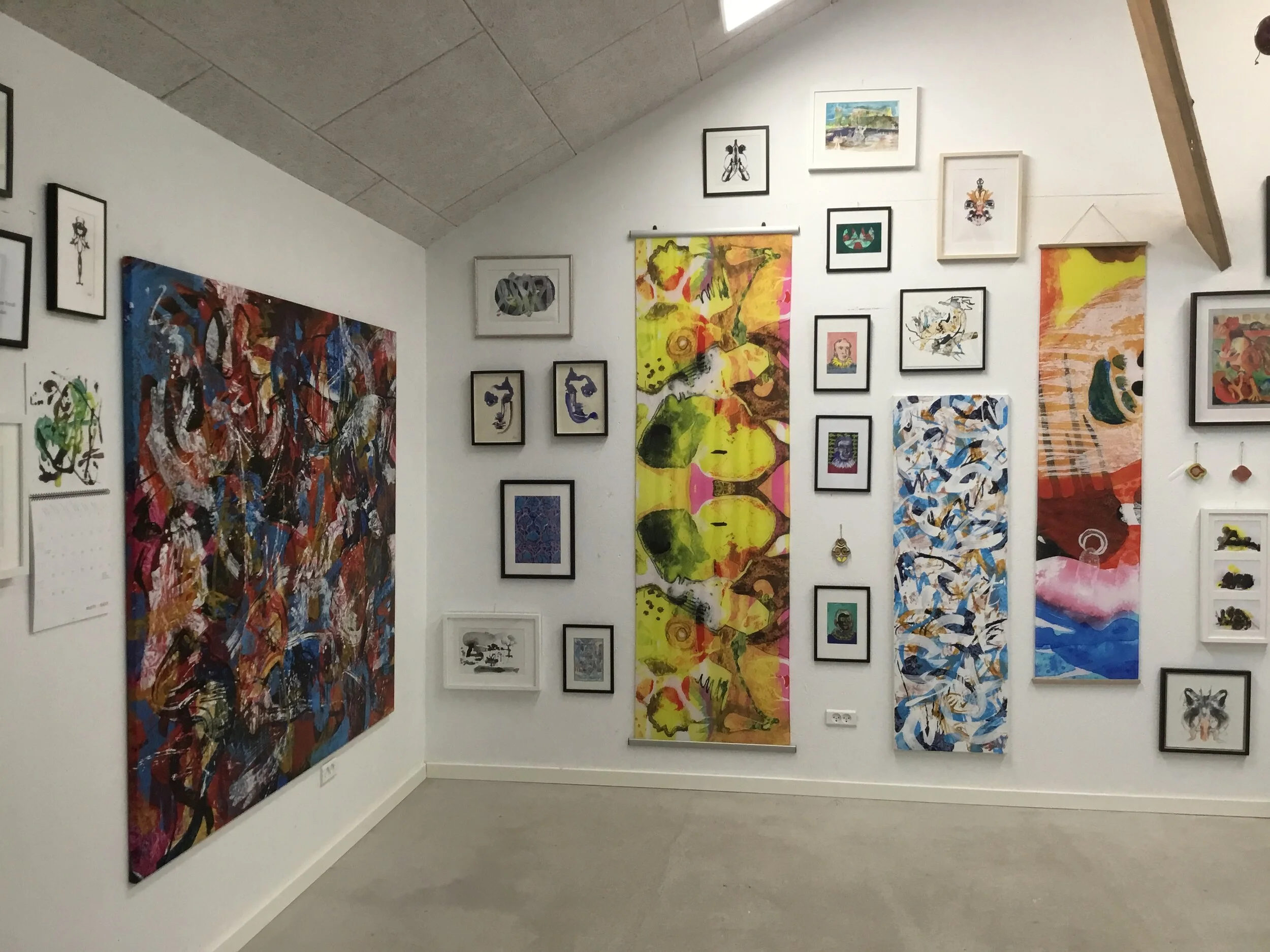 My studio is open - it is a SHOWROOM right now