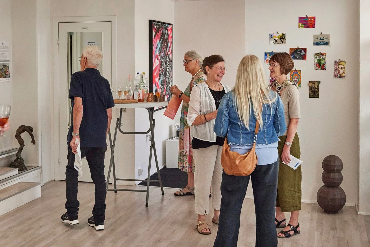 Fernisering i Galleri 2132 lørdag den 16.august 2025