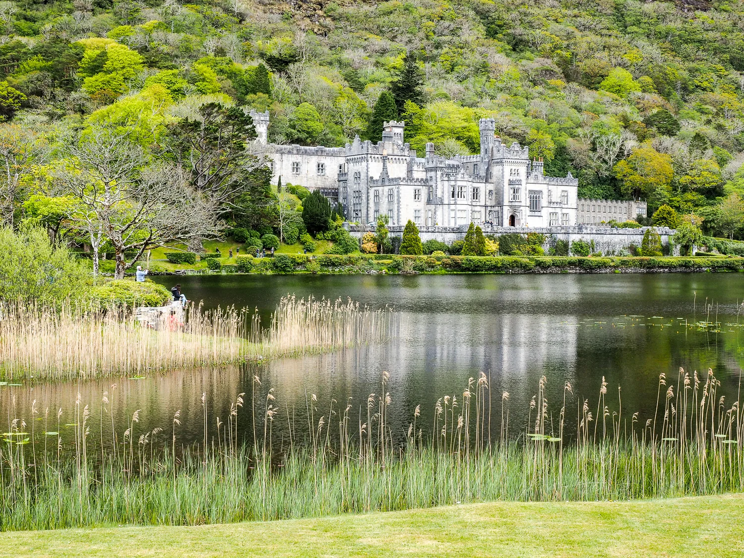 Kylemore Abbey, Connemara, Ireland. 1/80 sec, f/14, ISO 400