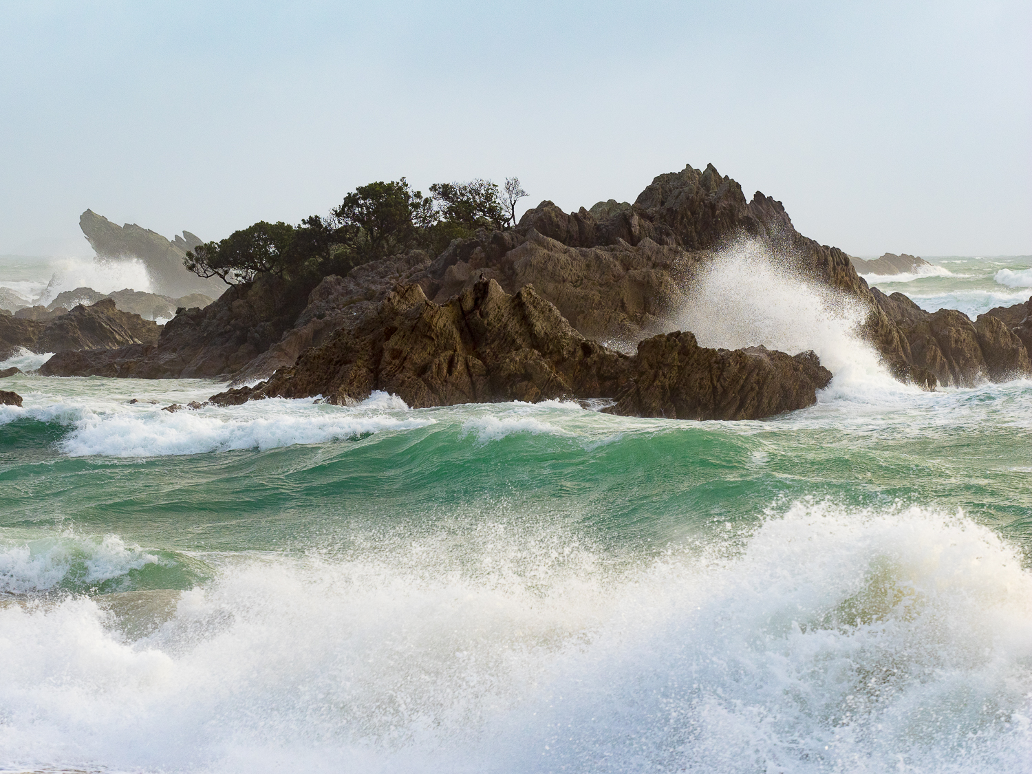 Wild weather. Mount Maunganui Beach, Tauranga, NZ. 23 July 2016 1/400sec, f/4.5, ISO 200