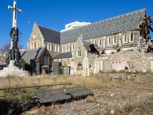 ChristChurch Cathedral, Christchurch, NZ. 16 August 2016