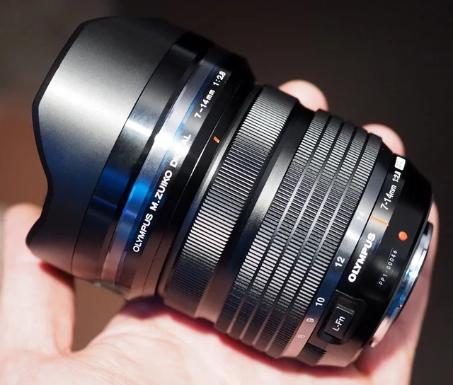 Olympus M.Zuiko 7-14mm f/2.8 lens