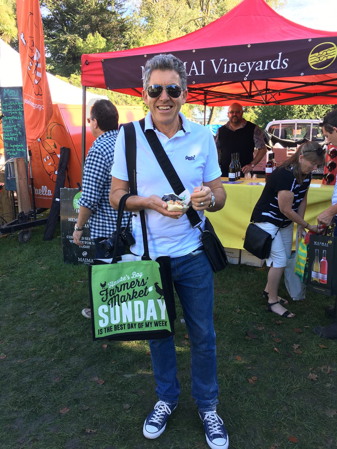 Where did you buy the bag? Hawkes Bay Farmers Market of course.