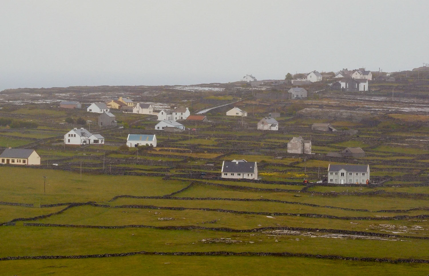 Remote desolate living in a tough environment on the Aran Islands off the west coast of Ireland.
