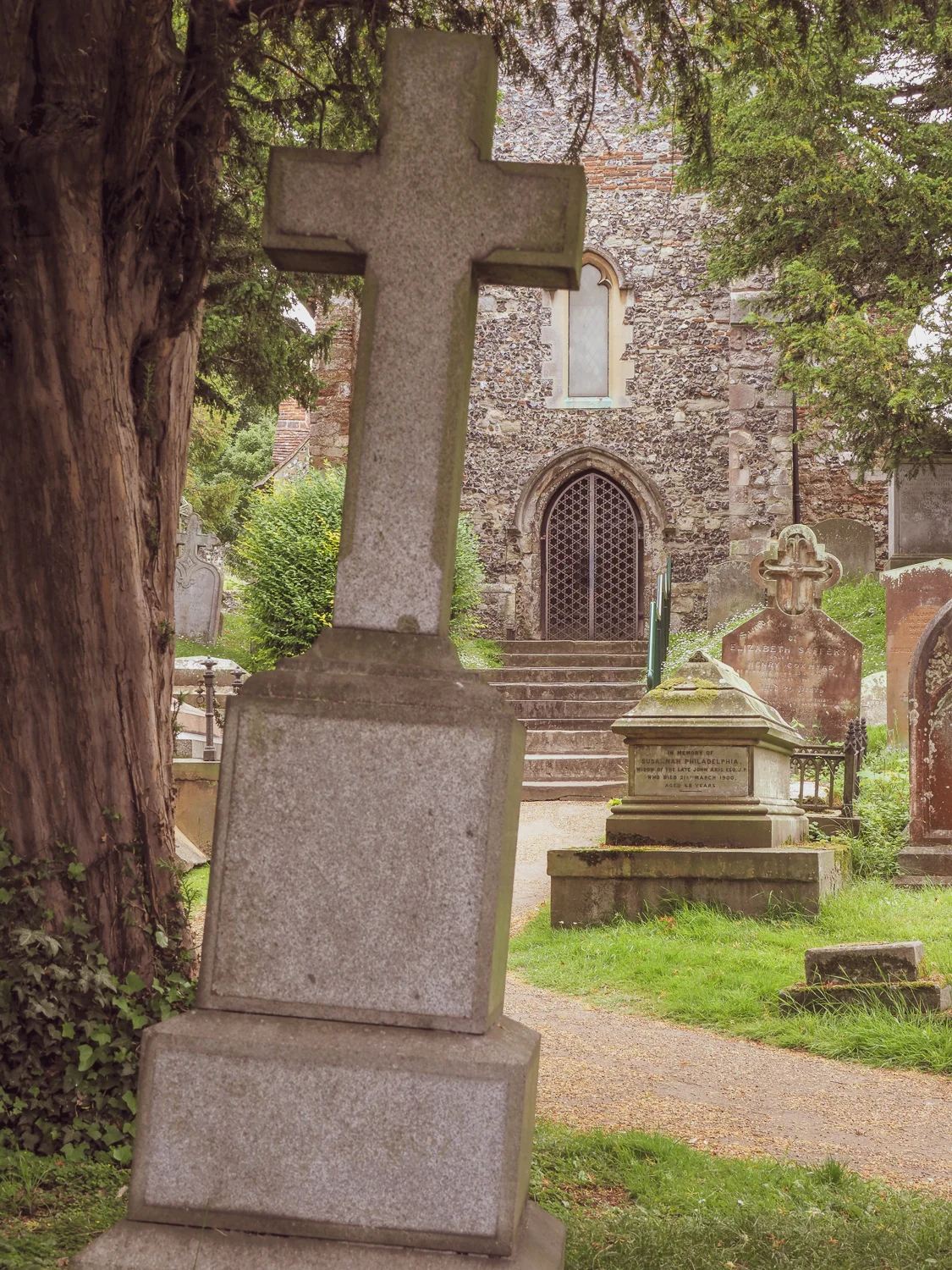 St Martin's Church, Canterbury, Kent. The oldest church in the entire English-speaking world.