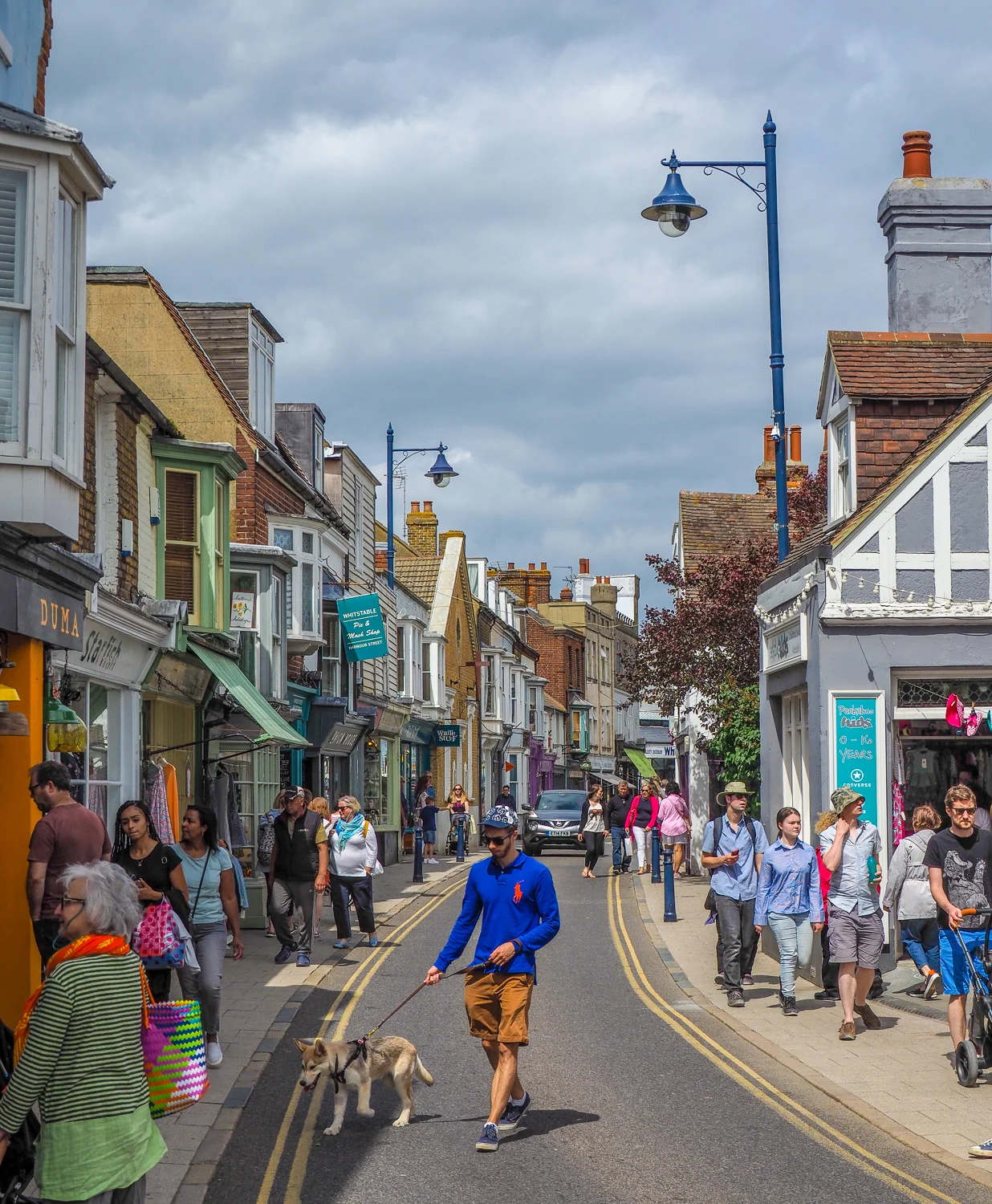 The colour of life. The colour of Whitstable, Kent, UK.