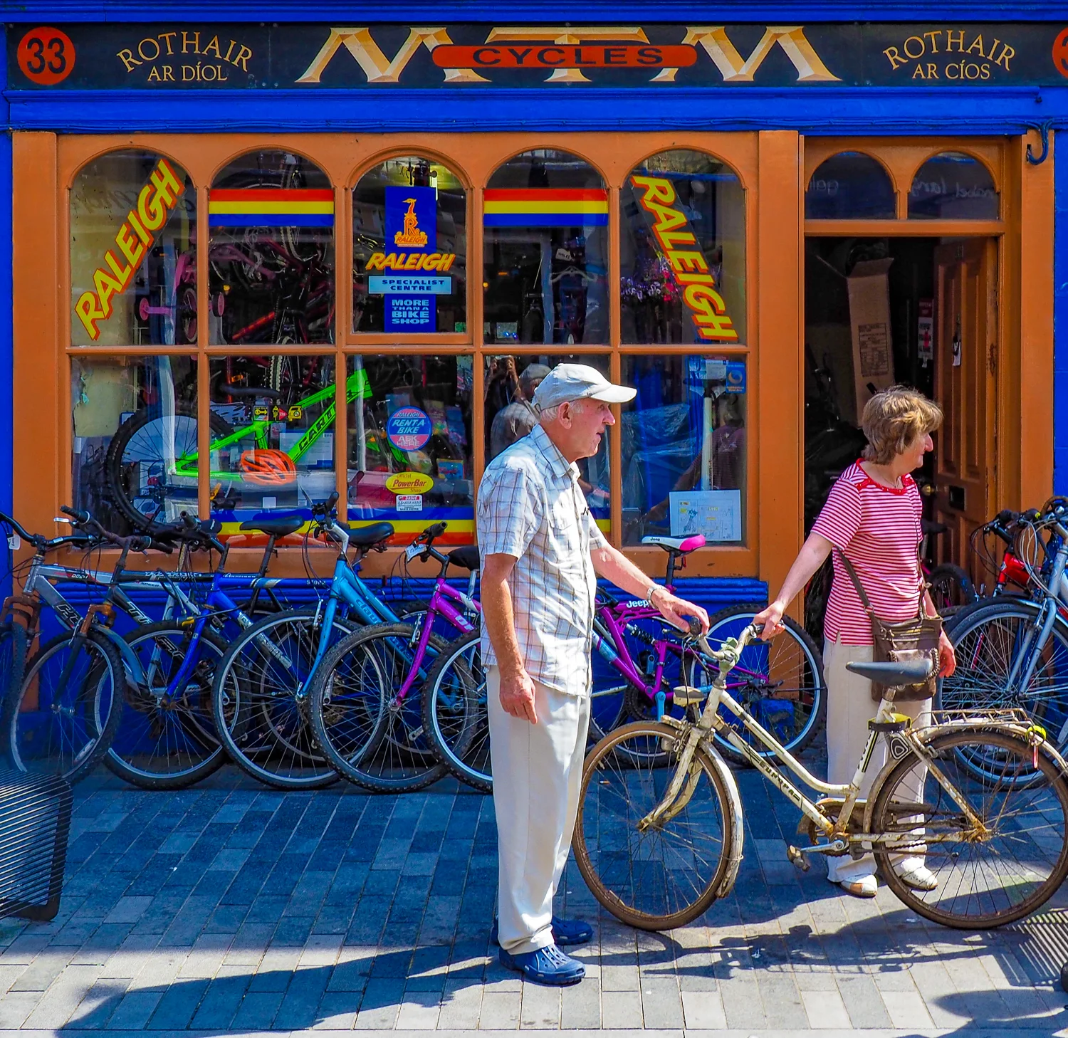 On ya bike. Clonakilty, Ireland