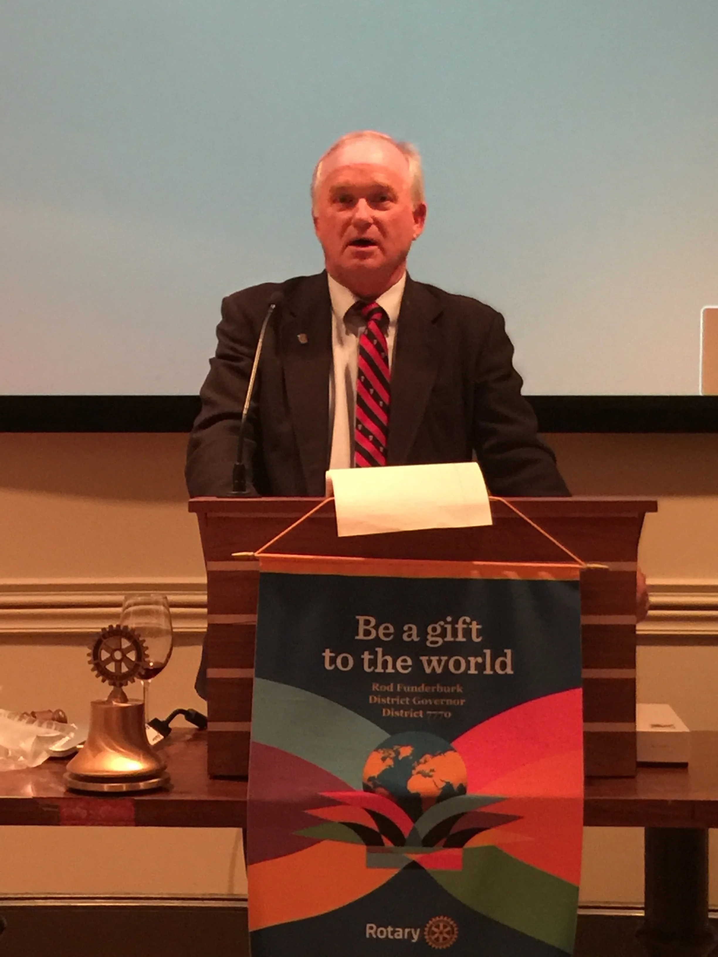 President Charles Anderson outlines goals for the coming year.