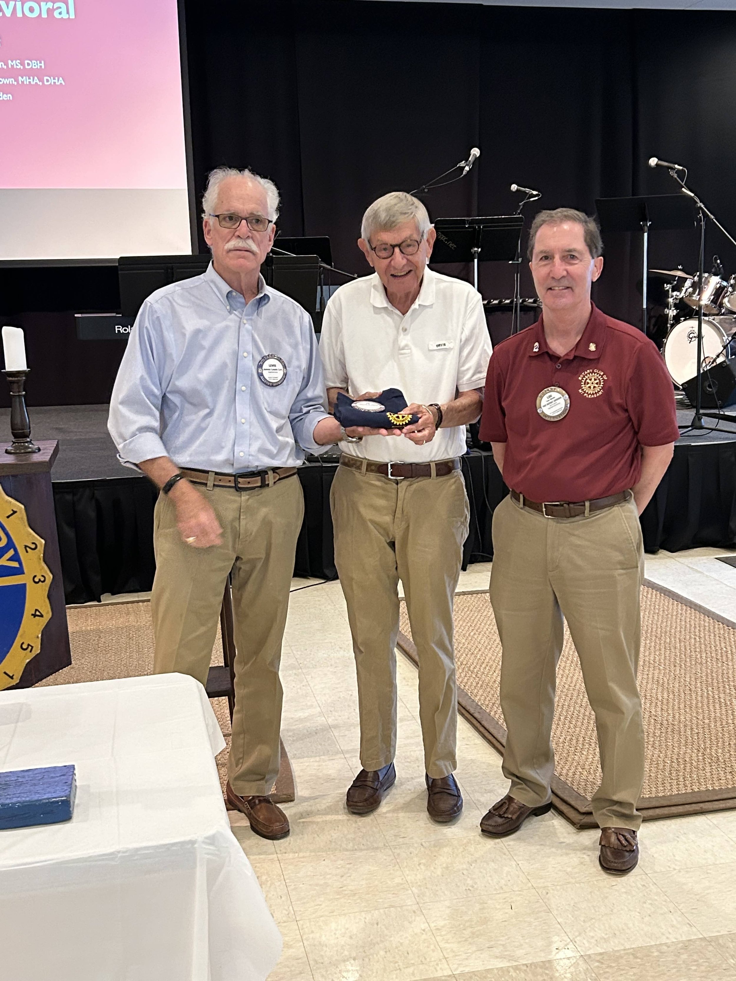 Ed Wyatt becomes a new member.
