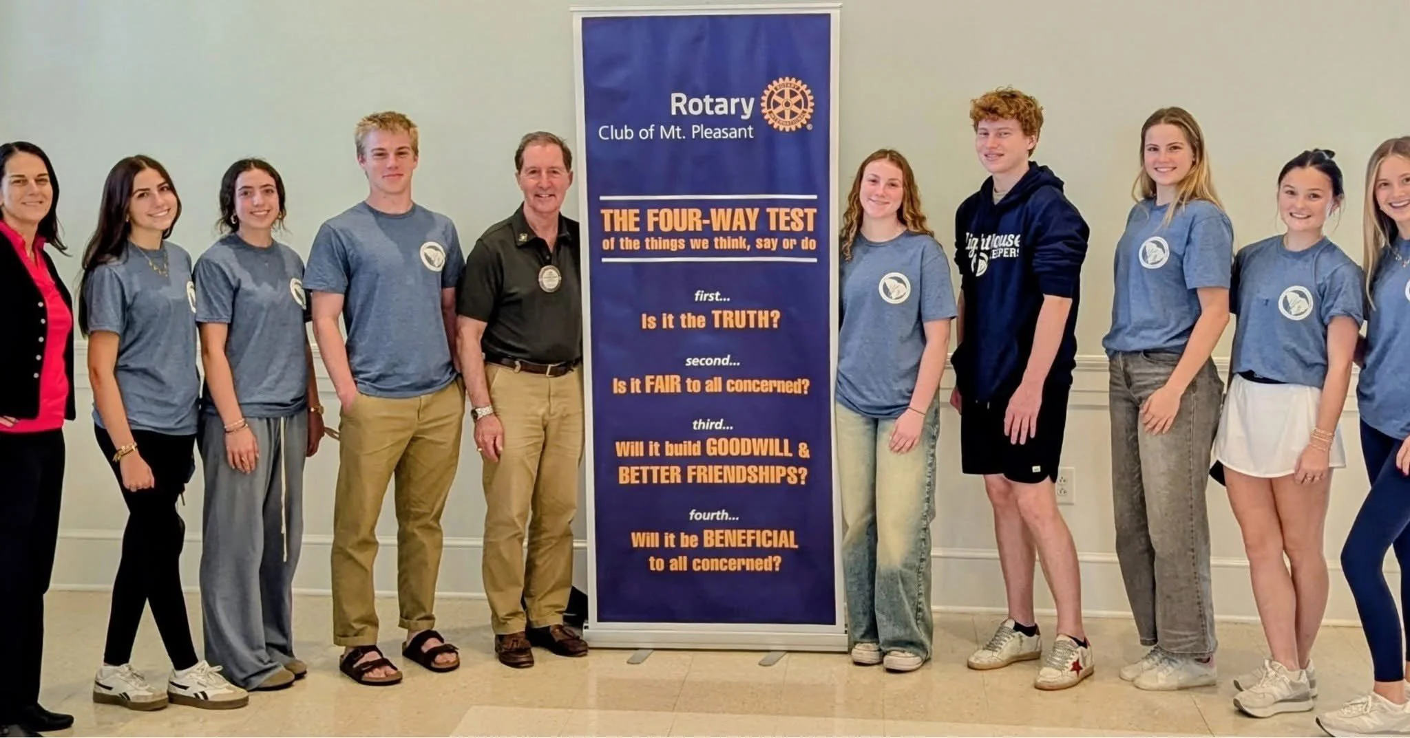 Lighthouse Keepers who are actively involved in volunteering and course work in exchange of credits.