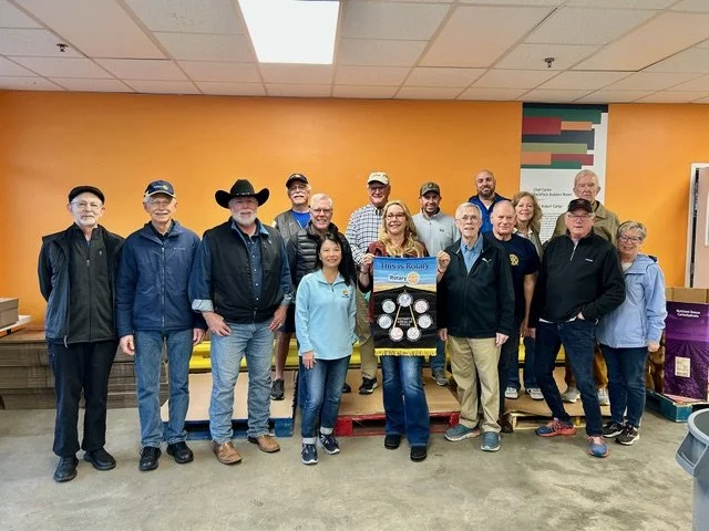 Rotary volunteers at Backpack Buddies