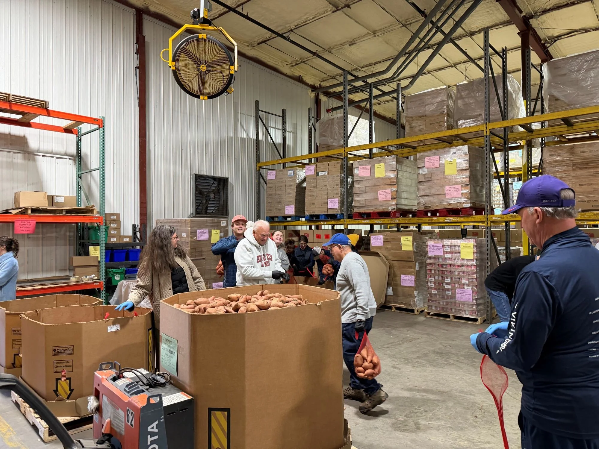 Efficiency at work...