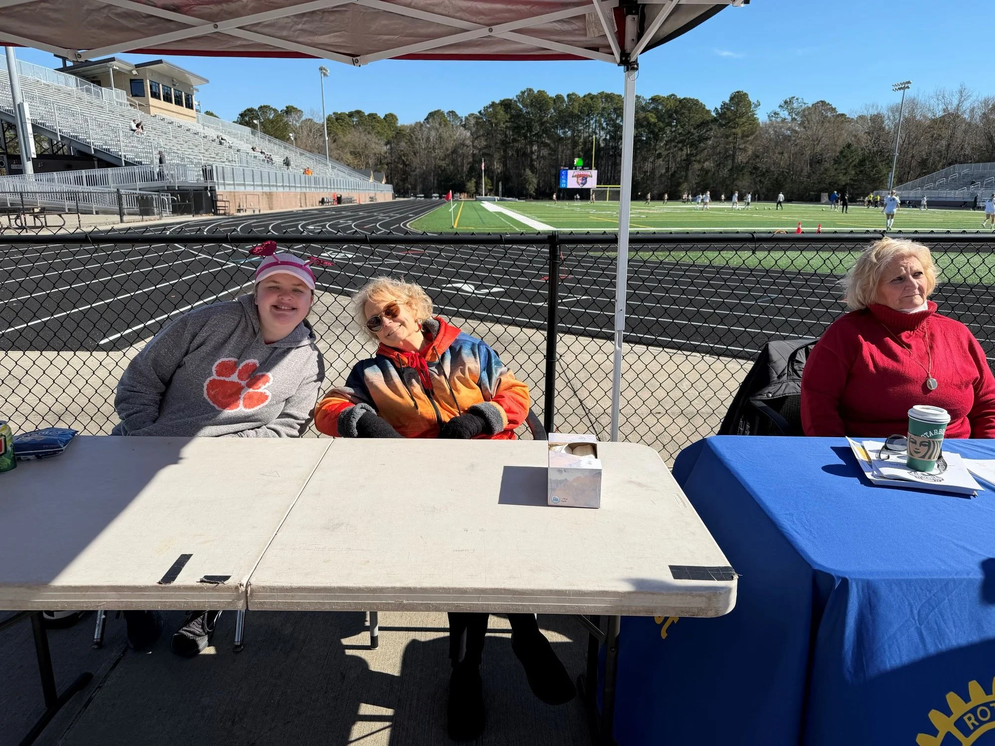 Team reception table