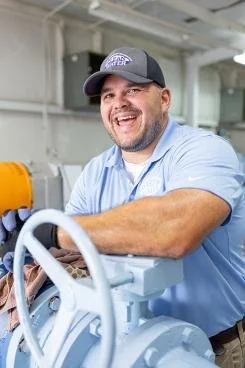 Tony Hill knows water. For the past 12 years, he's been part of the team at Mount Pleasant Waterworks.