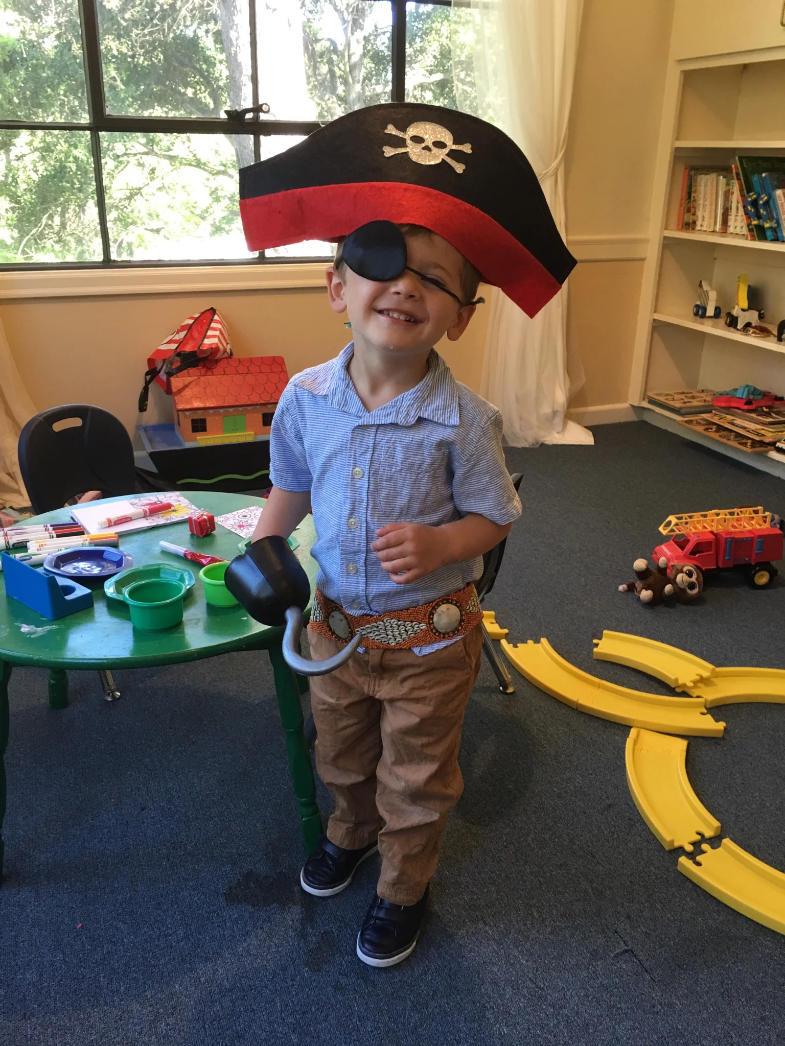 Little ones under age 5 are welcome in our nursery!