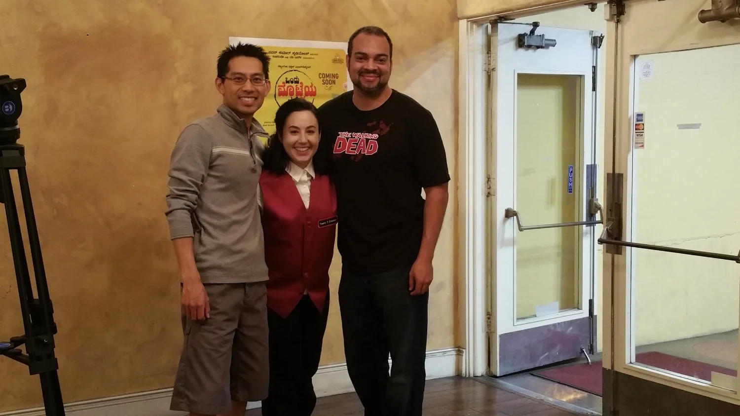 From left to right: Grayson Dere, Laura Jean Mummert, Anthony DeRouen.