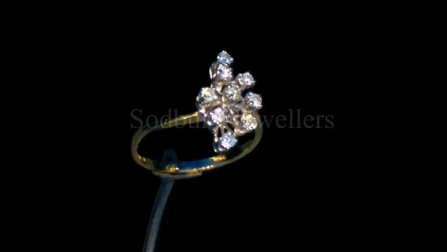 18ct Diamond Ring 0.33cts