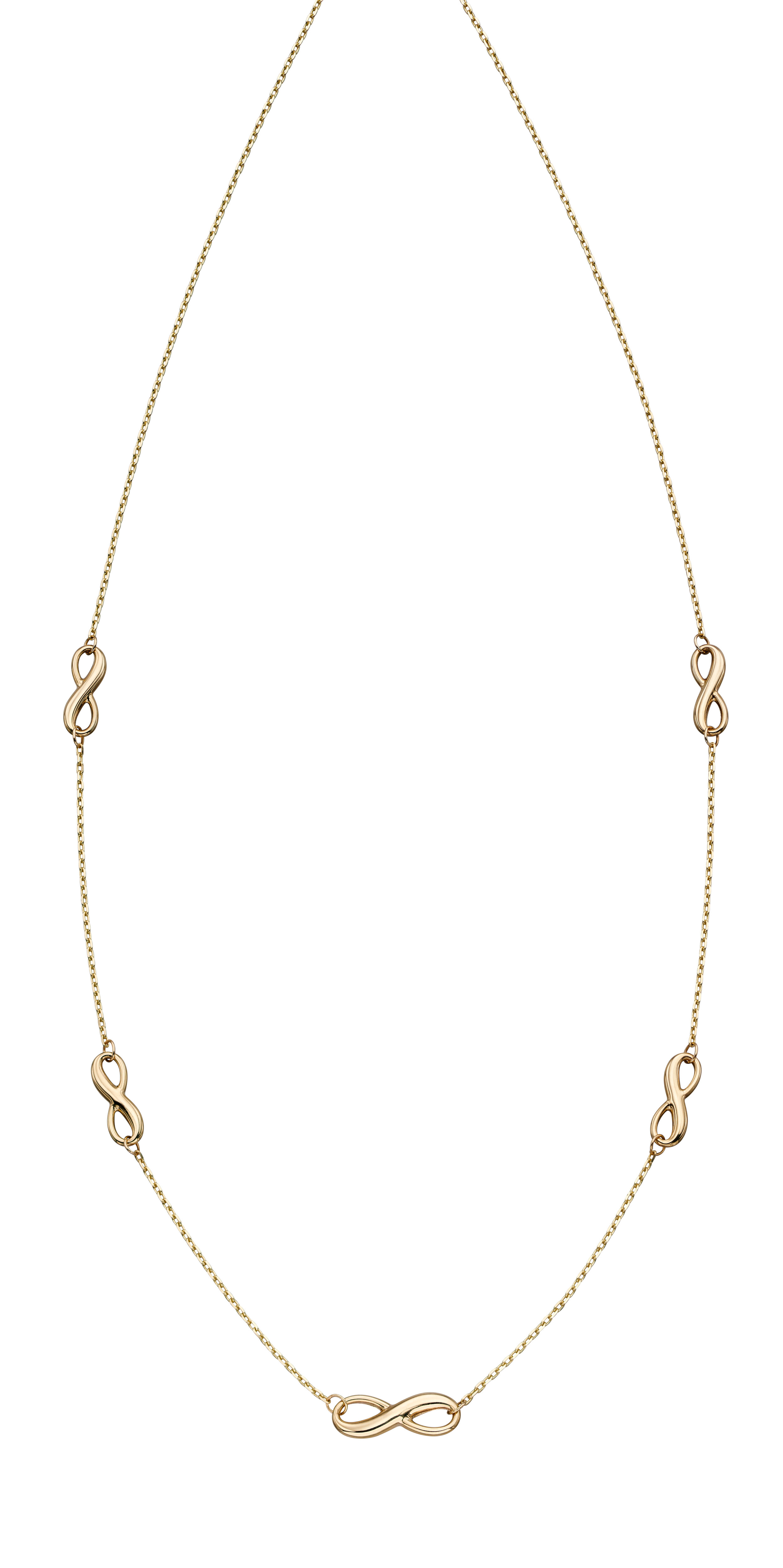 9ct Infinity Necklace