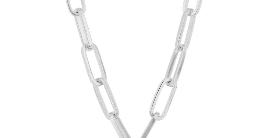 Silver Link Necklace