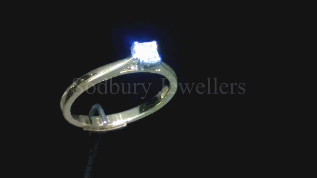 18ct Diamond Ring 0.24cts