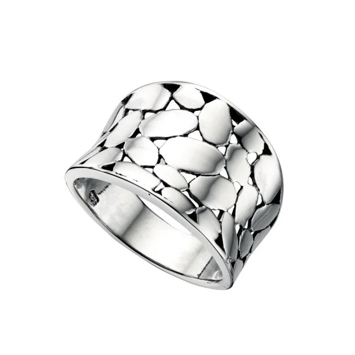 Silver Wide Ring